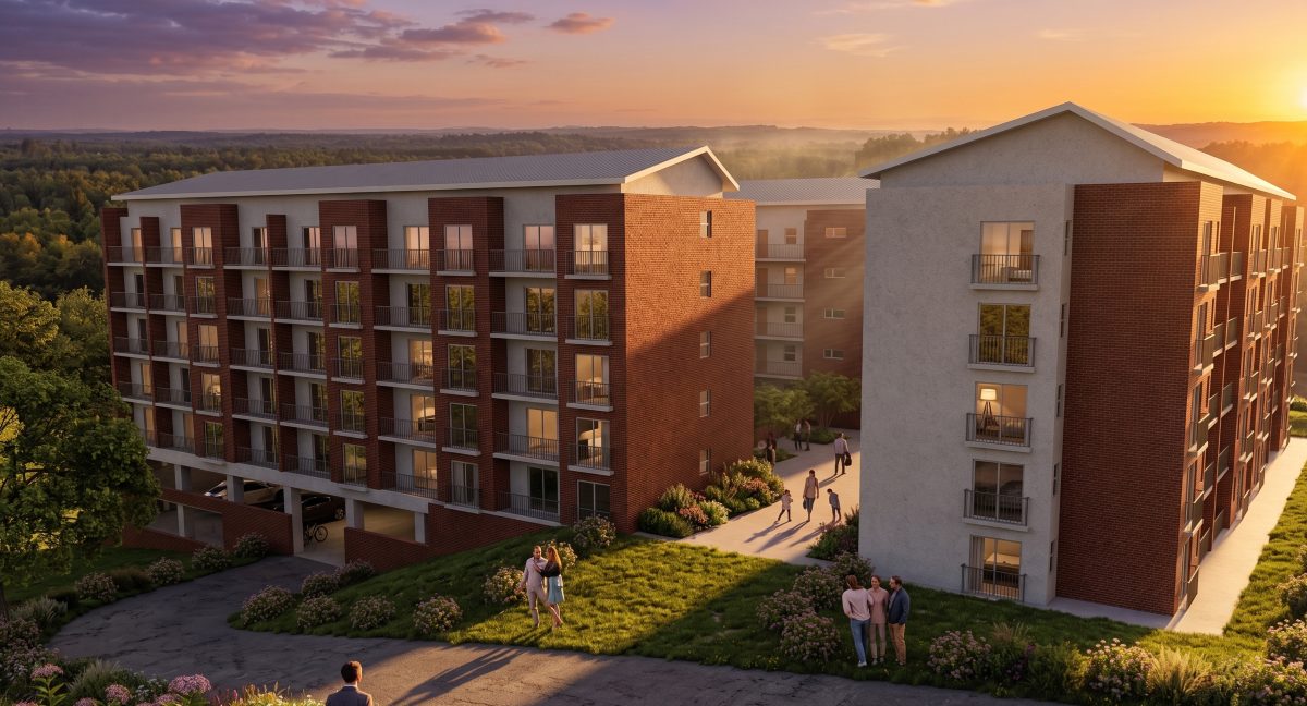 Ngong Apartments residential scheme by PICHA Architects